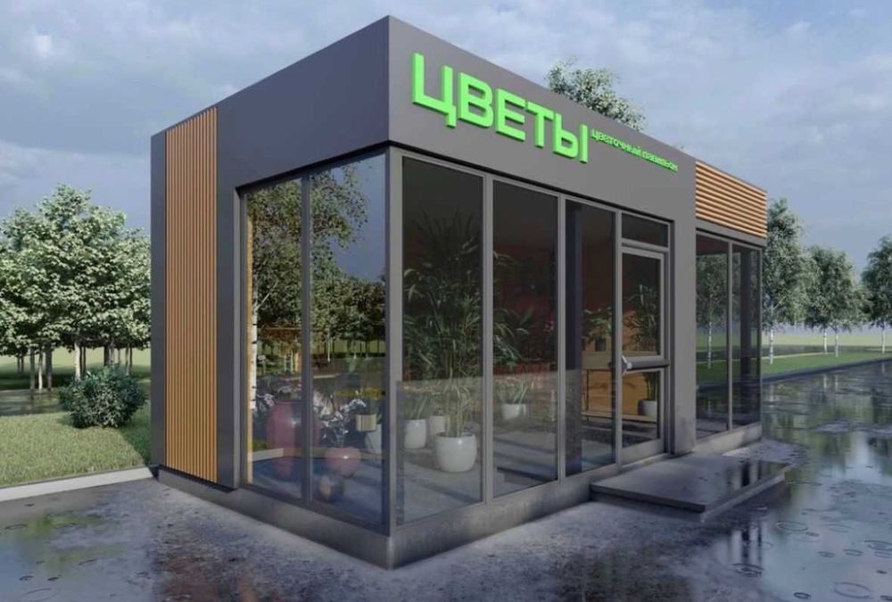 Магазин из контейнера