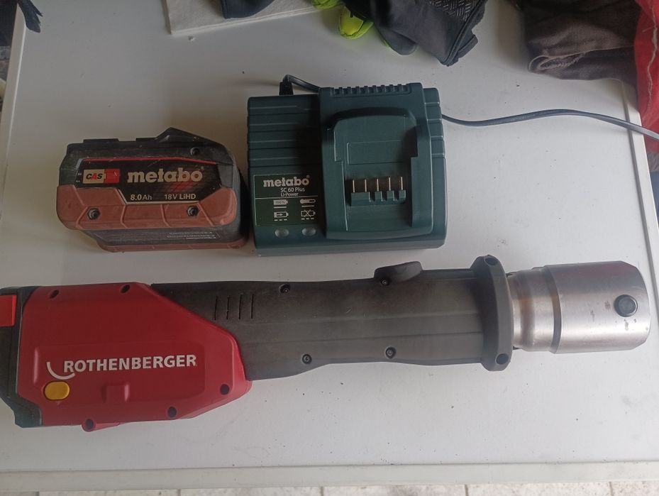 Rothenberger romax 4000 преса акумулаторна радиална преса