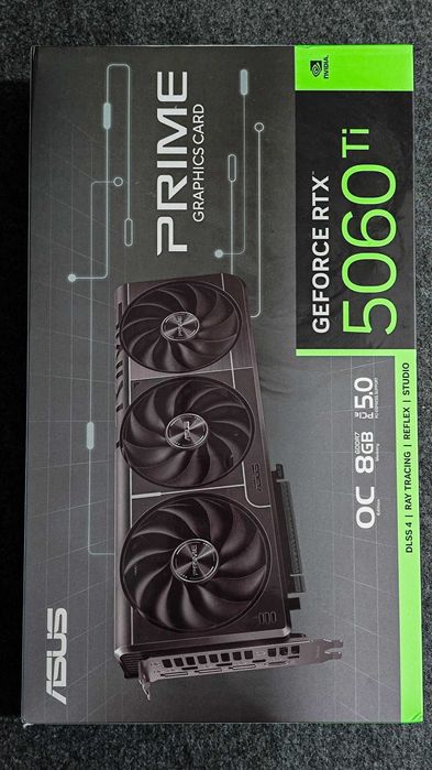 Новый Комплект Asus Prime RTX5060Ti 8G+Gigabyte B650+TeamGroup 2x8GBD5