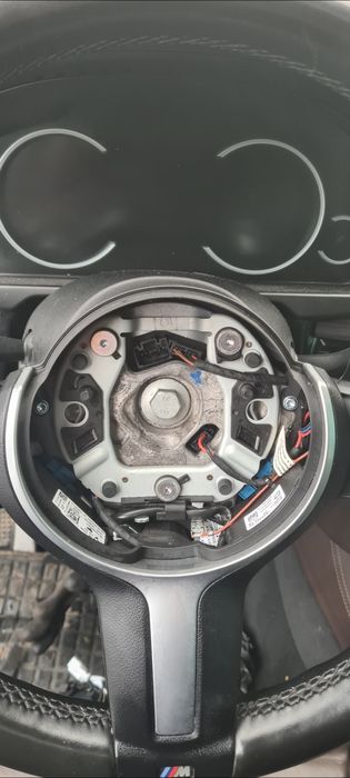 Volan bmw f15 x5  f16 x6 original vibrații distronic incalzire trafic jam
