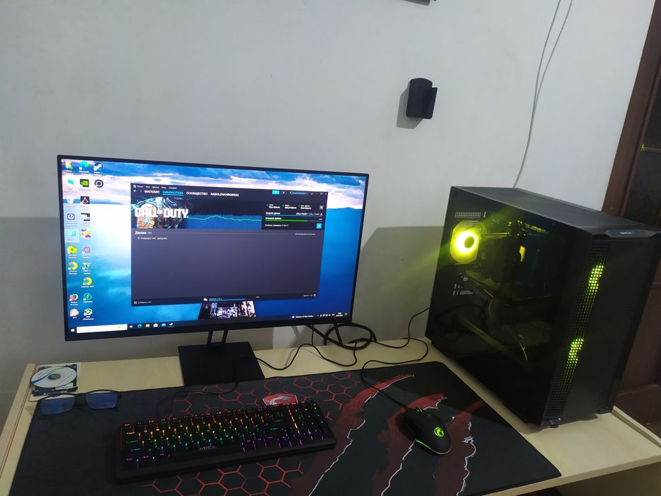 Kuchli O’yin va Ish kompyuteri (i5-12400F / GTX 1660 Super)