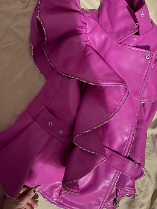 Елек от естествена кожа