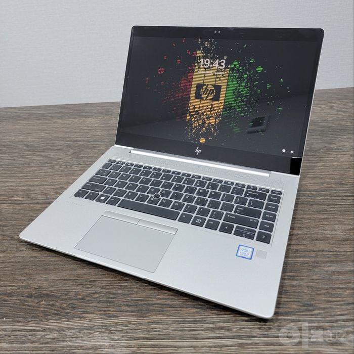 мощный 8 ядерный i7 ноутбук Hp EliteBook 840 G6, для графики и iT