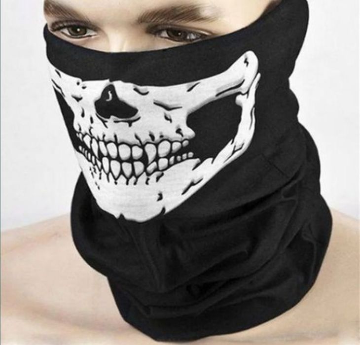 Masca Schelet , Masca Moto Scuter Trotineta Bicicleta Halloween Skull Face