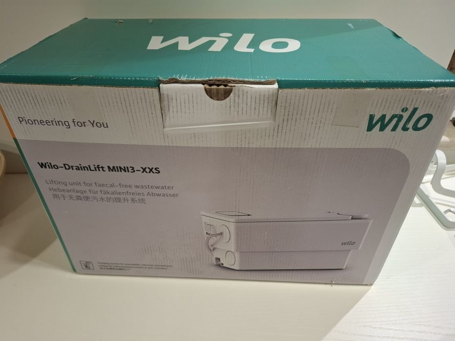 Компактна система за отпадни води Wilo DrainLift MINI3-XXS-EF.