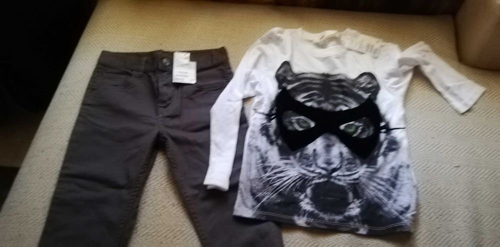 Екип 3 части майорал за 2 г   НМ 110 см;browl starts 140 см.