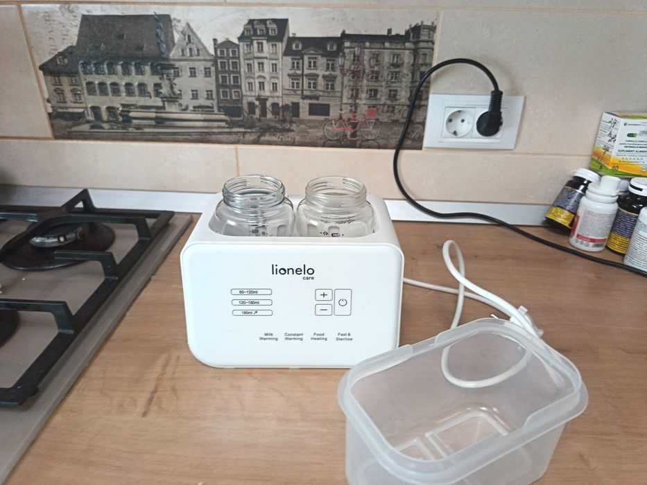 Lionelo Care Thermup Incalzitor dublu pentru biberoane

Incalzirea a 2