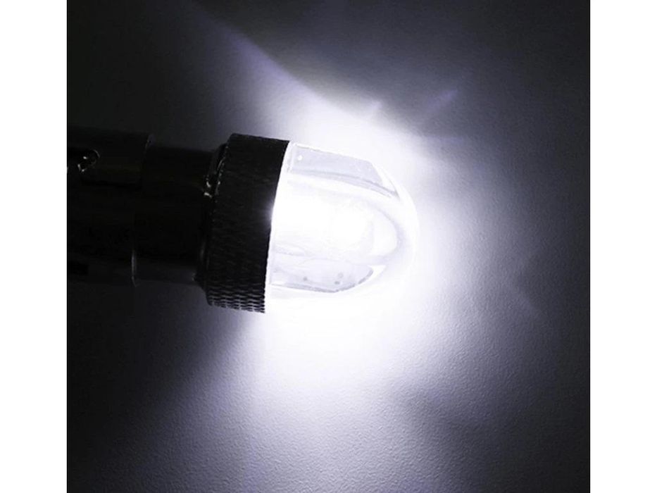 комплект led диодни крушки 2броя flyseen fls6338 бели,12v,1156 ...