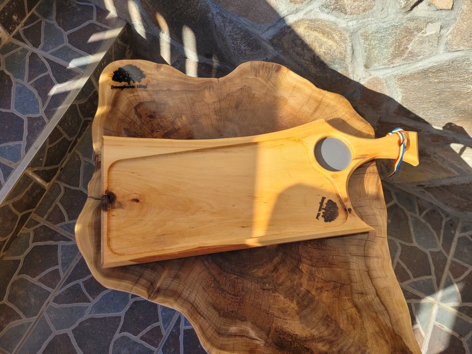 Platourii cu sosiere și rasina epoxy