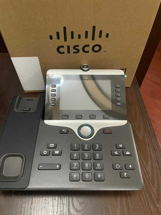 Видеотелефон Cisco CP 8865-K9 (1 комплект - новый, отдам за 160 у.е.)