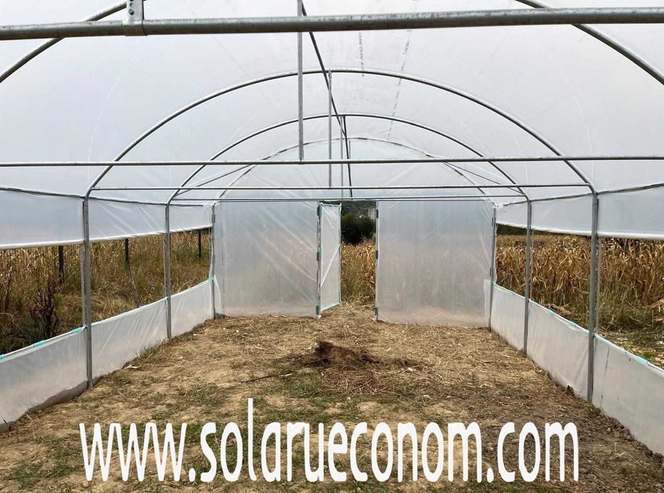 Solar (sera) pentru cultivarea de rosii, castraveti, ardei etc.