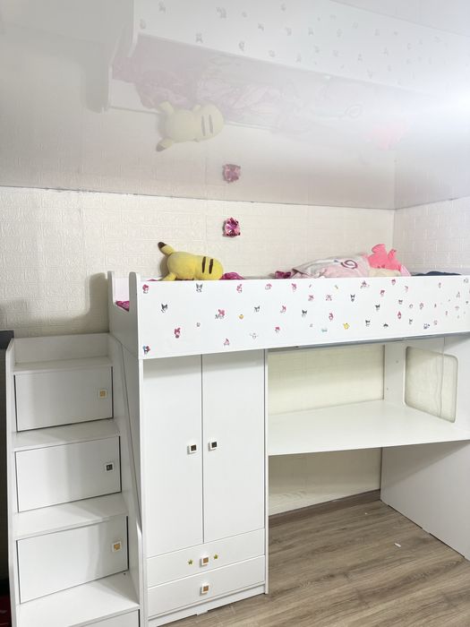 Кровать-чердак. Кровать 3в1