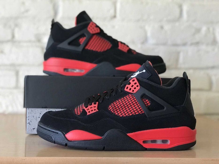 *SUPER PRET* Jordan 4 Red Thunder - VERIFICARE Colet