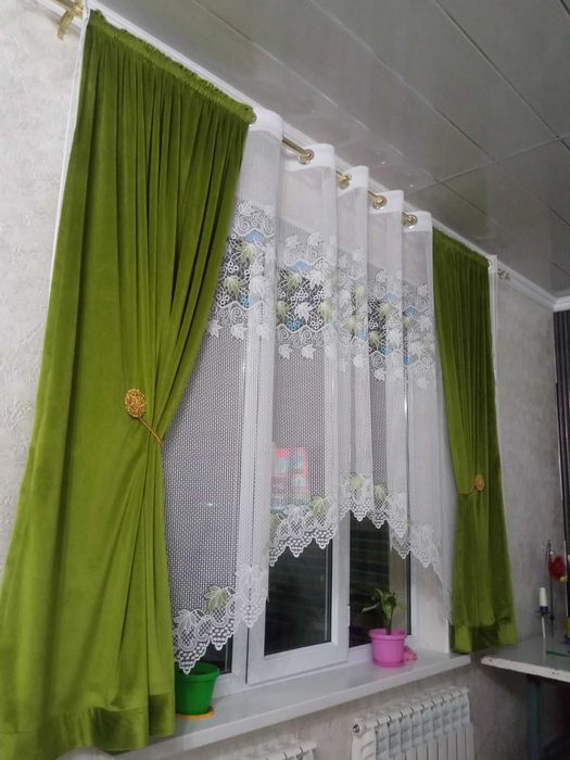 Шторы сатылады адеми.