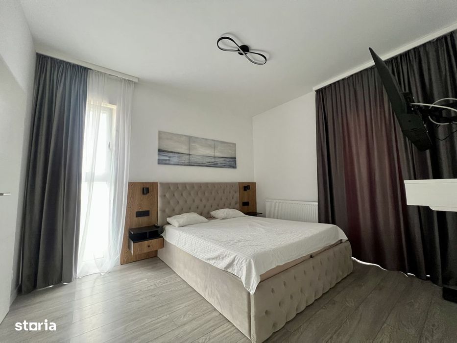 Apartament 2 camere, 51 mp, etaj 2, mobilat modern - Braytim