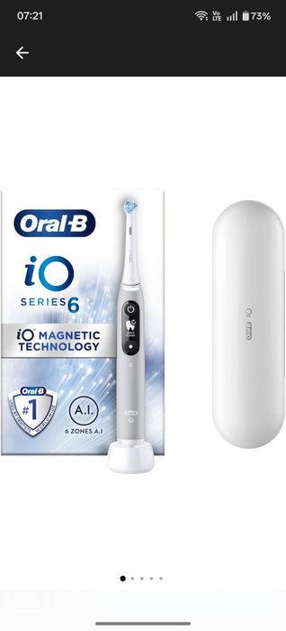 Oral B iO6 Нов, Неразопакован с 2год. Гаранция