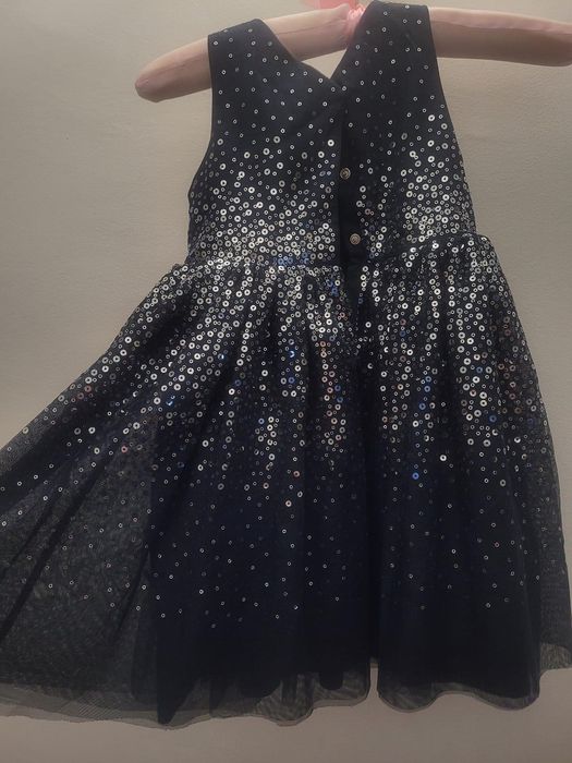 Детска рокля с паети, марка H&M, размер 98