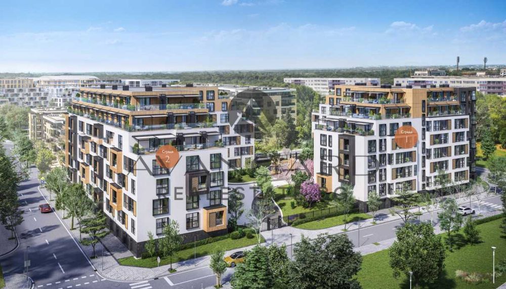 оф.24460 Тристаен с две паркоместа със зарядни станции/ Мол Пловдив