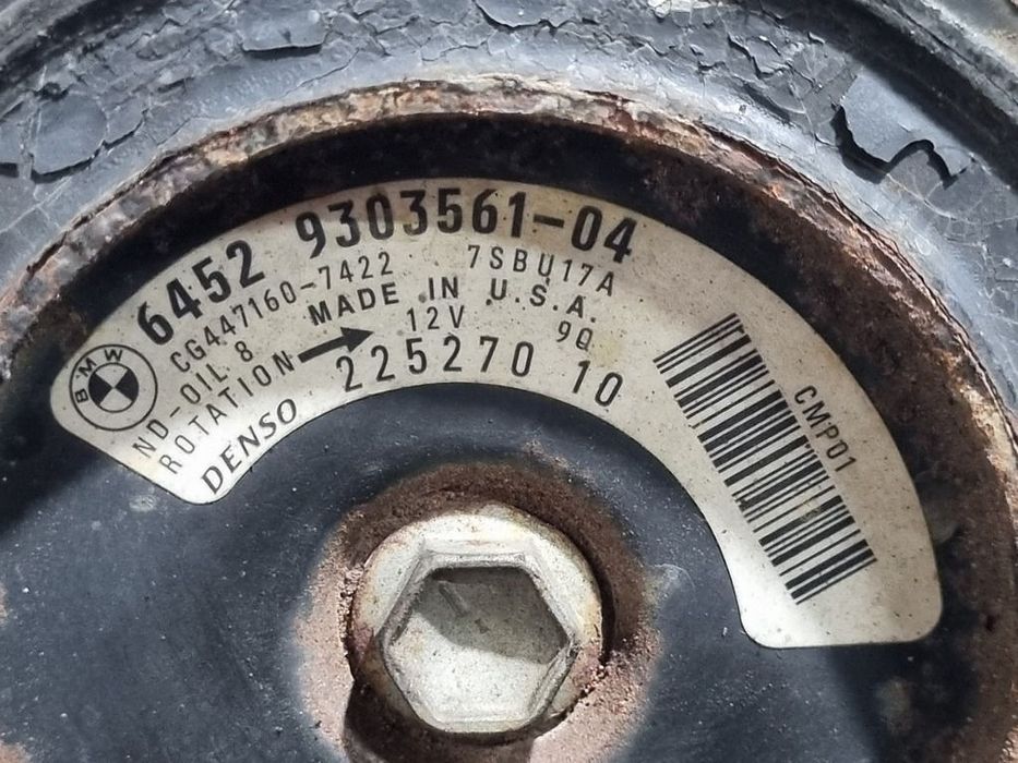 Compresor clima BMW X5 F15 3.0 D 2013 - 2018 258CP N57 D30 A (1268) Diesel 64529303561