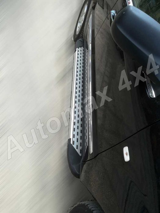 Praguri auto, trepte laterale din aluminiu