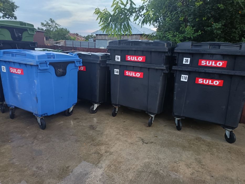 Pubela gunoi / Tomberon gunoi - Ghenă gunoi - Containere