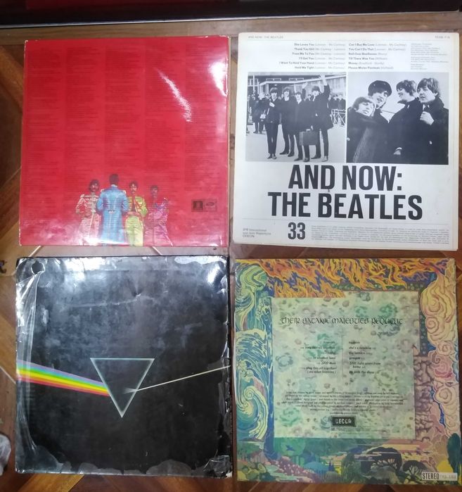 Discuri vinil LP, vintage- Beatles, Pink Floyd, Roling Stones