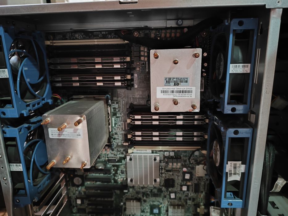 Сервер собранный без Windows HP Proliant ML350 g6