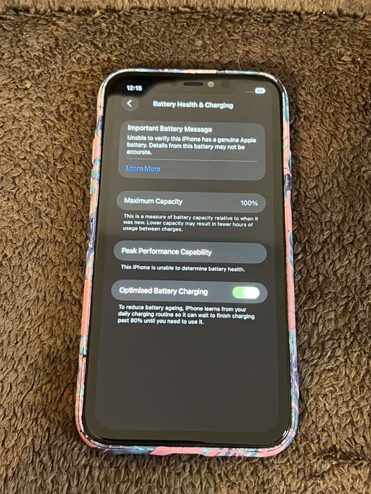 Iphone 11 128 gb бял white 100% батерия