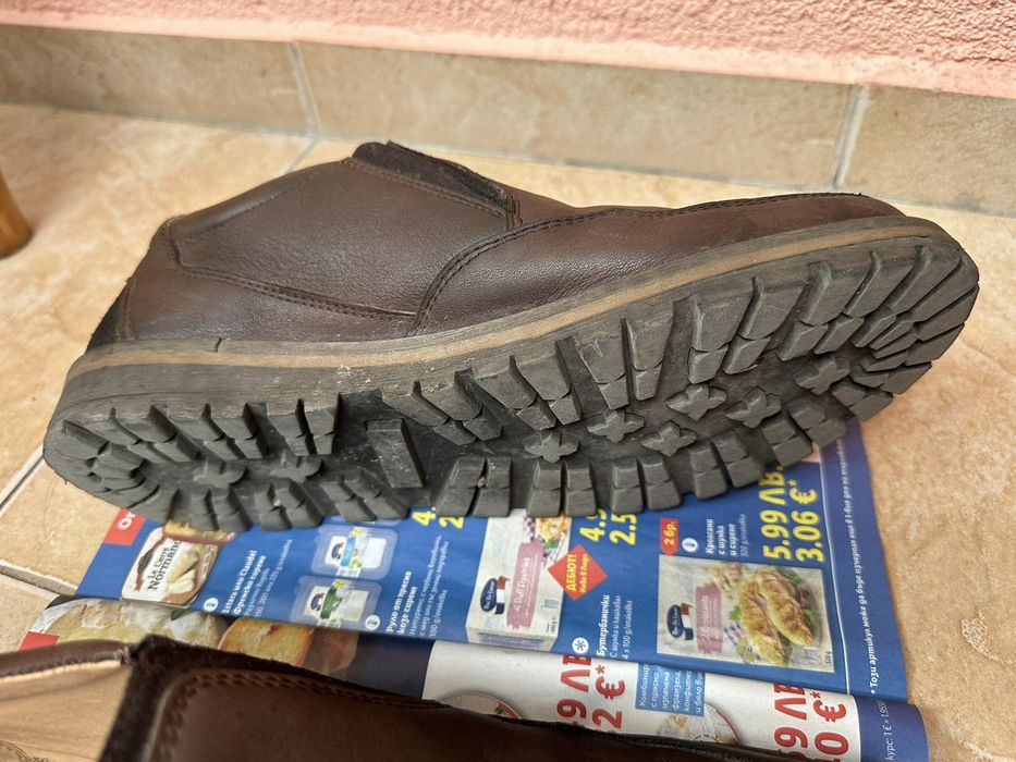 Мъжки обувки естествена кожа