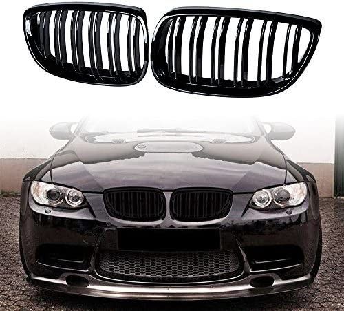 Решетка / маска BMW E92 / E93 Facelift - двойни бъбреци черен лак бмв