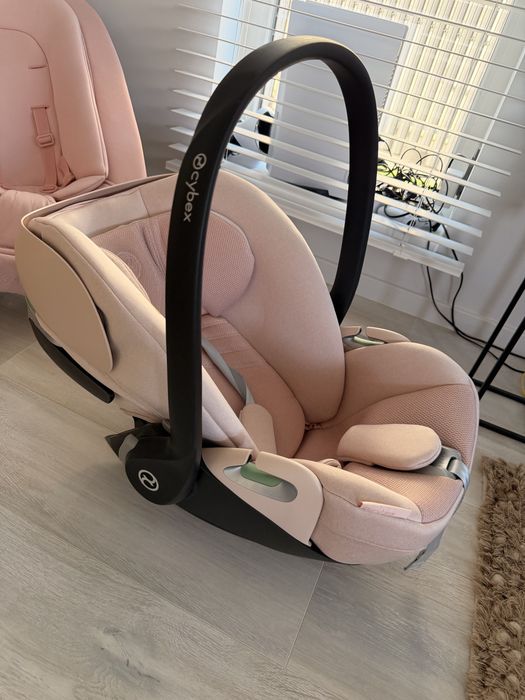 Scoică Auto pentru Copii Cloud T i-Size Plus Peach Pink Cybex Platinum