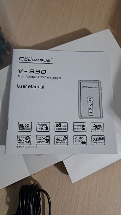 GPS data Logger profesional Cölumbus V-990