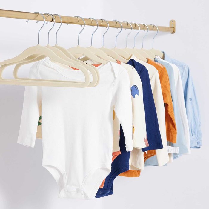 Set 30 Umerase Catifea pentru Copii, Antialunecare, Culoare Bej