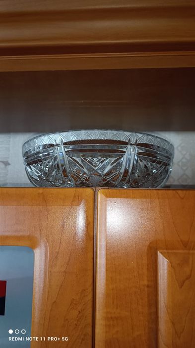 Хрустальные  фруктовницы