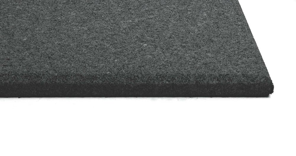 Гумена Настилка Плоча 100х50 см, Настилки за Фитнес Зала Сиви Настилки