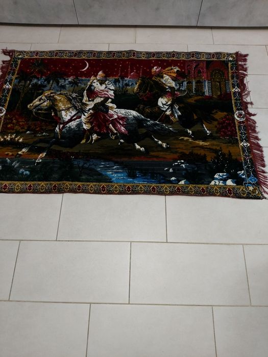Carpetă cu Răpirea din Serai