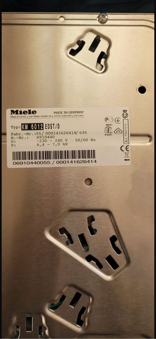 Plita electrica Miele 7kw