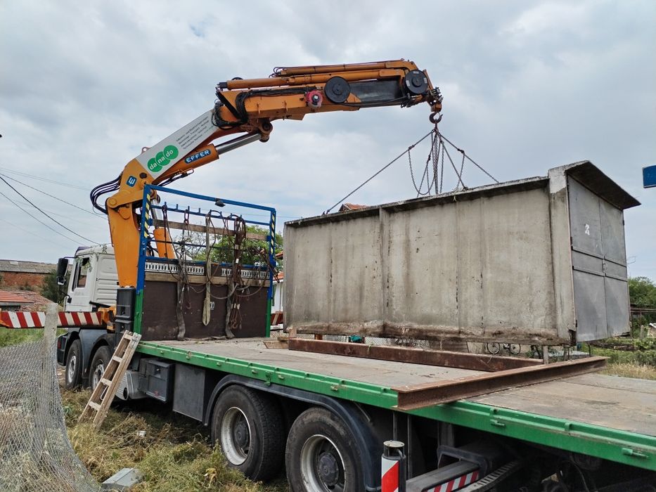 Транспортна услуга с кран