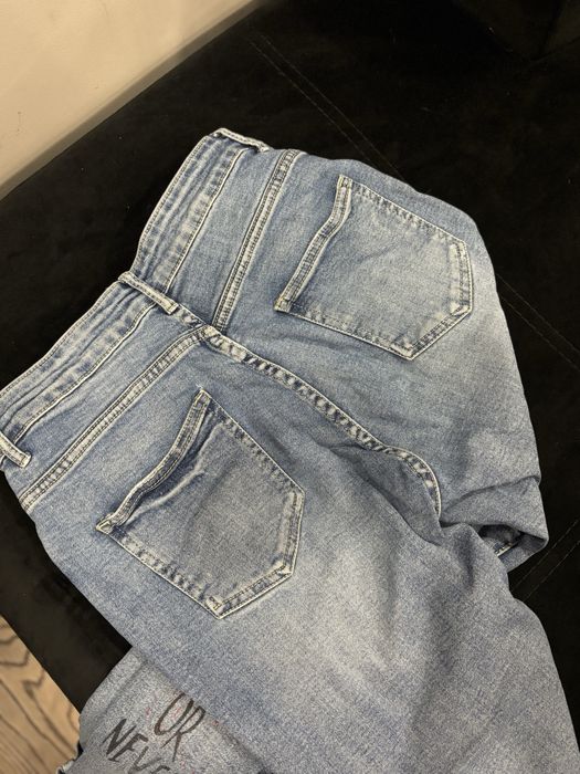 Женски шарени дънки