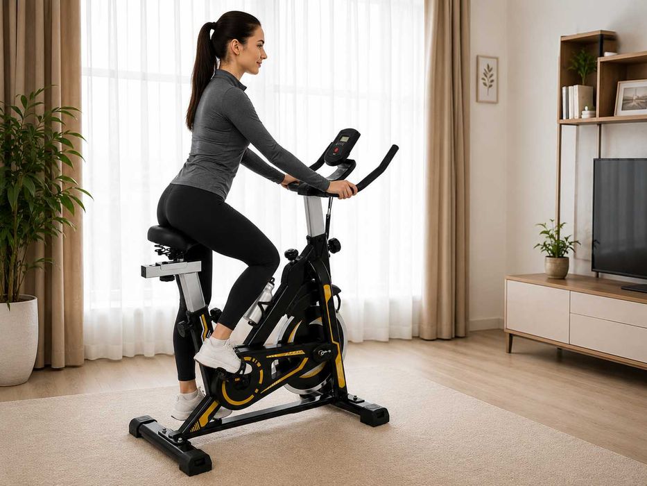 Fitness zalga vaqt yo'qmi? Velotrenajor sizning uyingizda!
