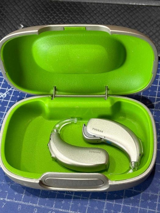 Set Aparate Auditive Phonak Naída Lumity L90-UP (Ultra Power) + Cutie Protecție Phonak