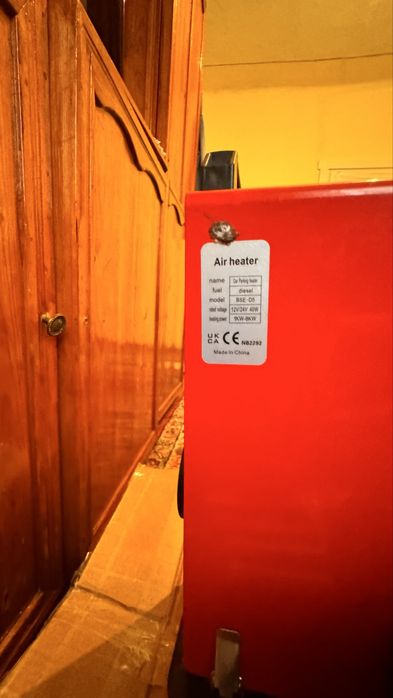 Încălzitor aer diesel 12V/24V – 1KW–8KW – tip Webasto (nou)