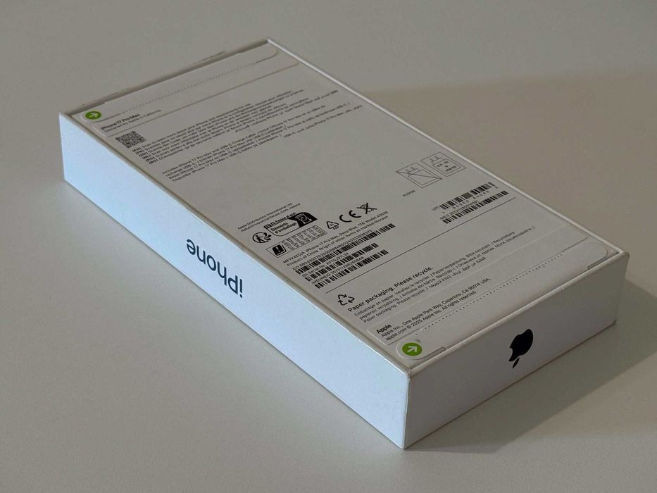Бартер! Чисто НОВ! 36м.Гаранция! iPhone 17 Pro Max 1TB (1,000GB) Deep Blue (Син)