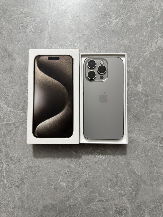 iPhone 15 Pro 256GB Natural Titanium