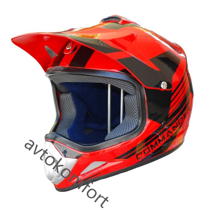 Кросова Детска Каска За Мотор Мотокрос БМХ ДОТ Сертификат И Тротинетка