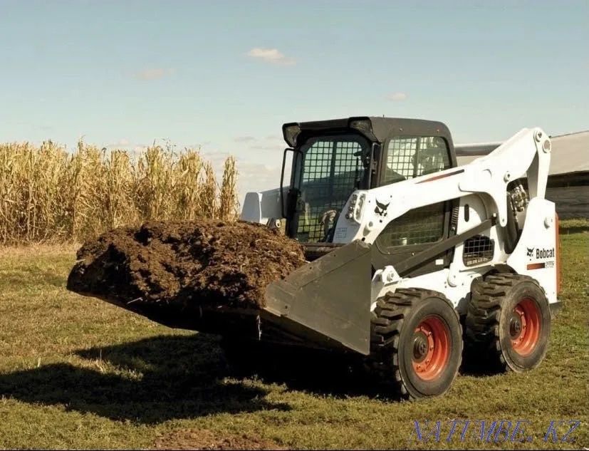 Услуги минипогрузчика Бобкат