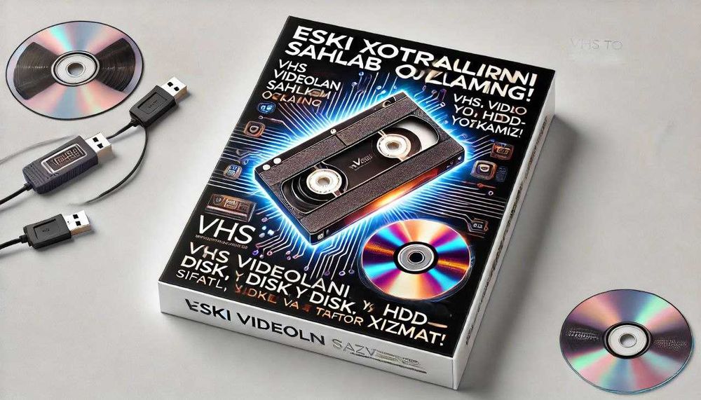 Eski video kassetalarni raqamlashtirish видеокассета оцифровка VHS