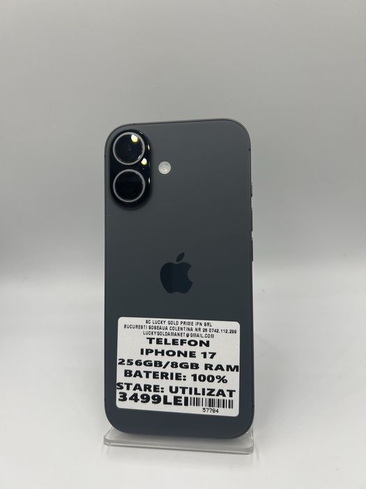 Iphone 17 256Gb / 100%baterie Garantie #57784 Amanet Lucky Gold Colentina