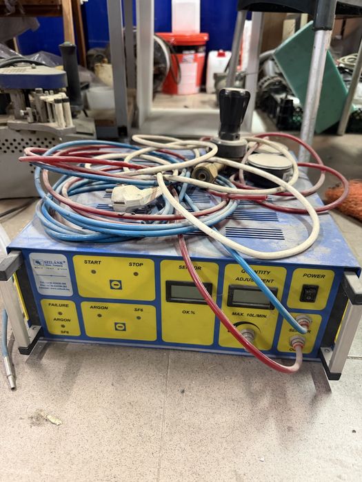Aparat umplere cu Argon pentru geam termoizolant (Termopan) – SZILÁNK