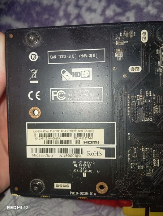 Kit placa video rx 460 2gb + i5 4440 + sursa 80+ bronze 500w